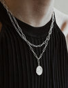 Afterglow Necklace <br>Silver