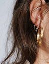 Jupiter Hoop Earrings <br>Gold Vermeil
