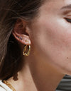 Organic Earrings <br>Gold Vermeil