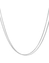 Abstract Cherry Necklace <br>Silver