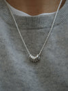 Nim Necklace <br> Silver