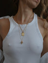 Birthstone Necklace <br> Gold Vermeil