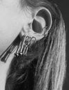 Cherry Lock earring <br>Silver