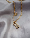 Abstract Cherry Necklace <br>Gold Vermeil