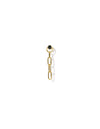 Connect Onyx Earring <br>Gold Vermeil