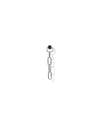 Connect Onyx Earring <br>Silver