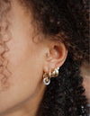 Rae Opal Earring <br>Gold Vermeil