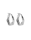 Organic Earrings <br>Silver