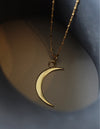 Lunar Pendant <br> Gold Vermeil