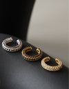 Viv Crystal Pavé Cuff Earring <br> Gold Vermeil