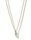 Abstract Cherry Necklace <br>Gold Vermeil