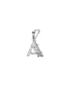 Alphabet Pendant A-Z <br> Silver