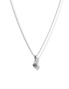 Baby Heart Necklace <br> Silver