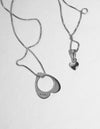 Big Heart Necklace <br> Silver