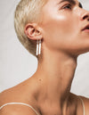 Sage Hoop earring <br>Silver