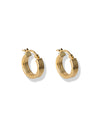 Iris Hoop earrings <br>Gold Vermeil