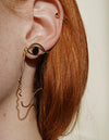 Nina earrings <br>Gold Vermeil