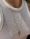 Ozone necklace <br>Solid gold