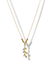 Palmette Necklace <br>Gold Vermeil