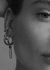 Pitch Earring <br> Silver