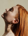 Rae Ruby earring <br>Gold Vermeil
