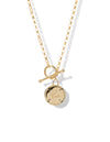 Rise Toggle Necklace <br> Gold Vermeil