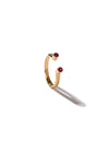 Saffira Pink ring<br>Solid gold