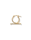 Trapeze small earring <br>Solid gold