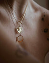 Je t'aime necklace gold-Collection Cirque D'amour-Overload Studios