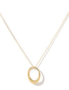 Ozone necklace, solid 14 karat gold-The World Is Not Enough Collection -Overload Studios